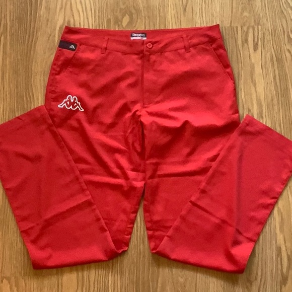 Golf Pants Kappa (Purchased in Milano) Red size 36 us - Picture 1 of 6